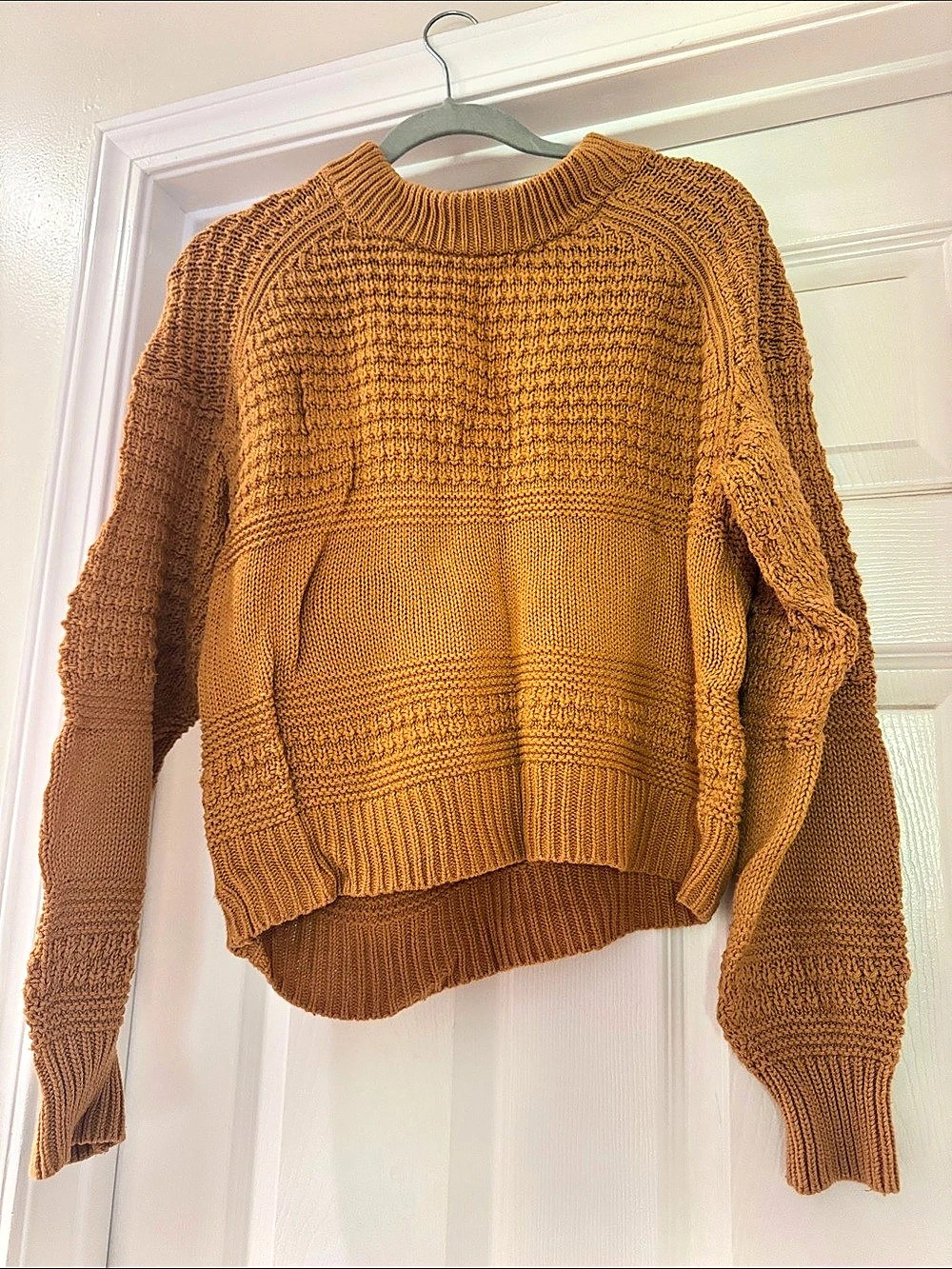 Yellow Crew Neck Sweater Like New